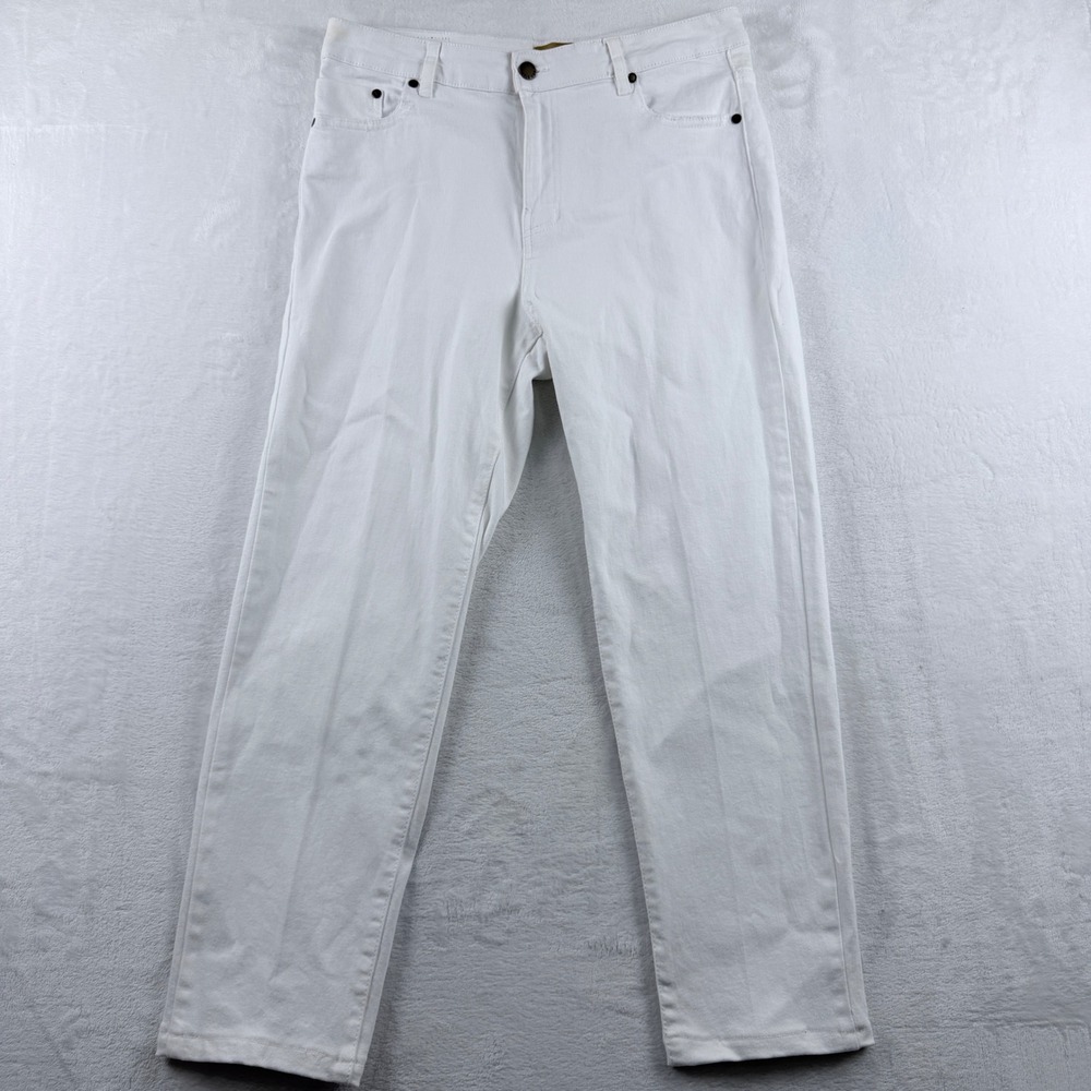 Red‎ Star Jeans White Denim Five Pocket Pants Size 10/30